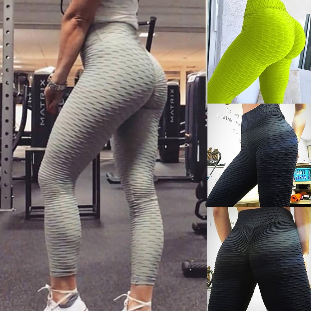 High Waisted Gym Running Bike Athletic 