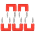 thumbnail image 2 of Connecteur de Fiches Banane, Banane Robuste 4 mm à Double Fiche Conductrice pour Instruments Électroniques Rouge,Noir, 2 of 8