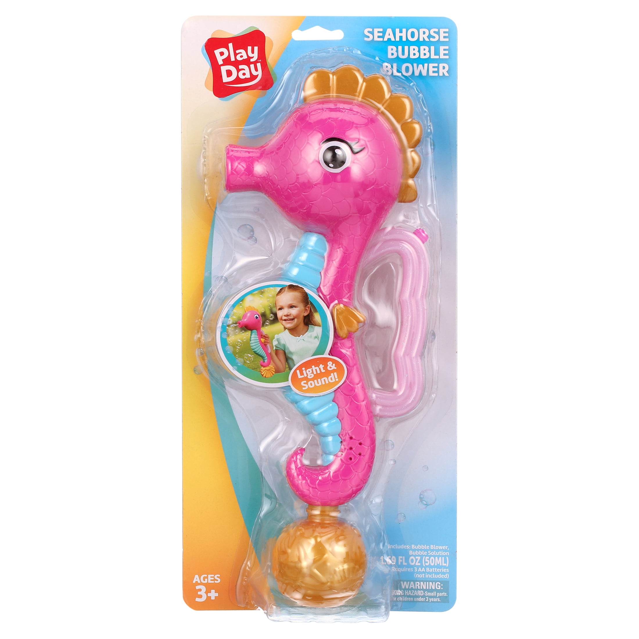 Play Day Seahorse Bubble Blower
