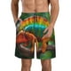 thumbnail image 1 of Fotbe Chameleon Trajes de Baño Estampados para Hombre, Shorts de Verano de Secado Rápido, Ropa de Playa, Bañadores-Large, 1 of 6
