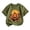 Army Green, variant on TGPMGRZ Boys Halloween Graphic Tee Short Sleeve Halloween Pumpkin Print T-Shirt