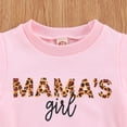 thumbnail image 4 of Seyurigaoka Seyurigaoka Infant Baby Girl Pullover Long Sleeve Tops Spring Autumn Letter Mama Tops, 4 of 8