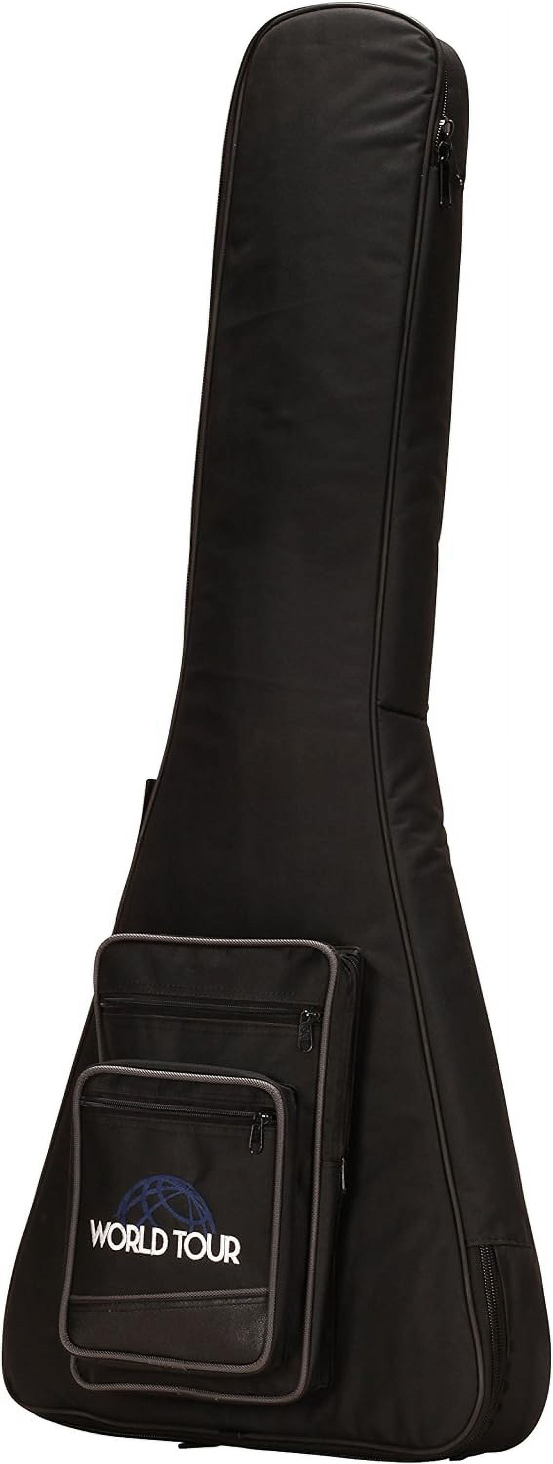 World Tour Double Bass Guitar Gig Bag Gibson/Epiphone Flying V Solid