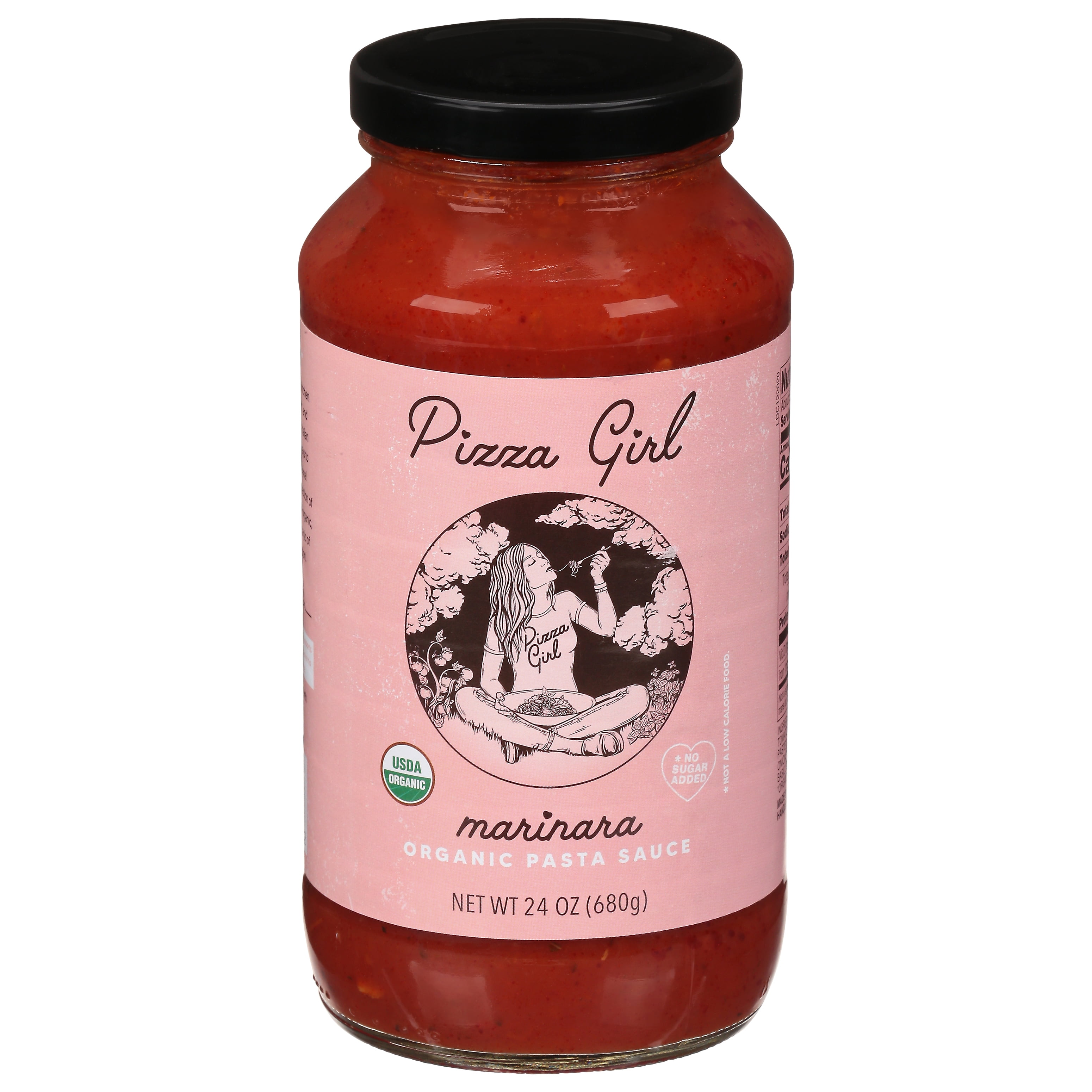 Pizza Girl Inc Sauce Pasta Marinara Org 24 Oz - Pack Of 6