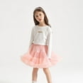 thumbnail image 2 of Falda de princesa con tutú transpirable y velo suave corto para mujer, falda de malla para niños, falda abullonada, falda plisada para mujer, 2 of 5