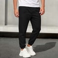 thumbnail image 5 of HAOTAGS Fleece-Lined Sweatpants for Boys & Girls Elastic Waist with Functional Side Pockets, Warm & Stretchy Joggers Black Size 9, 5 of 7