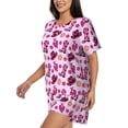 thumbnail image 3 of Womens Pajama Sets With Pocket, Retro Cowgirl Lounge Sets Short Sleeve Sleepwear PJ Sets for Women, 3 of 6
