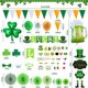 thumbnail image 3 of Globos de guirnalda colgantes para decoraciones, tréboles y tréboles, accesorios de decoración, día de San Patricio, 3 of 4