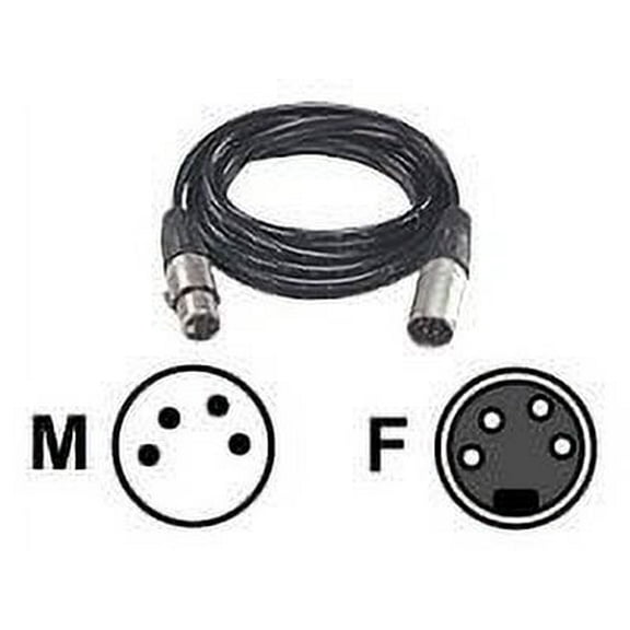 Bescor XLR-20 4-pin Male -4-pin Female