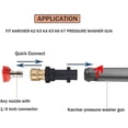 thumbnail image 1 of Pressure Washer Gun Adapter With 1/4'' Female Quick Connect Fitting Fits K Series K2, K3, K4, K5, K6, K7 Pressure Washers, 1 of 2