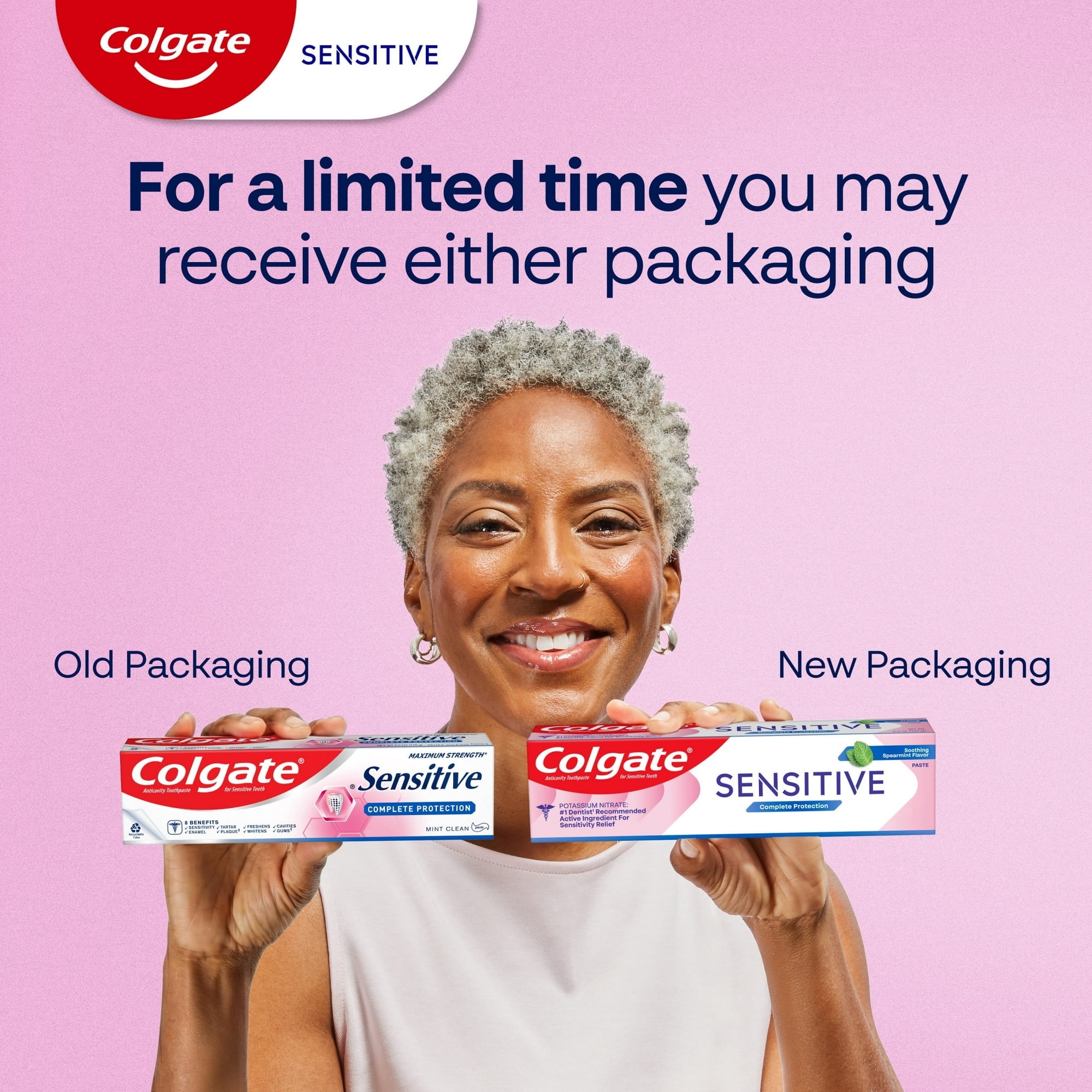 Colgate Sensitive Complete Protection Toothpaste for Sensitive Teeth, Spearmint, 6 oz - 6 Pack