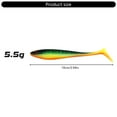 thumbnail image 3 of CIYISON Paddle Tail Swimbaits Fishing Lure for Trout Walleye Swim Baits 10cm, 3 of 11