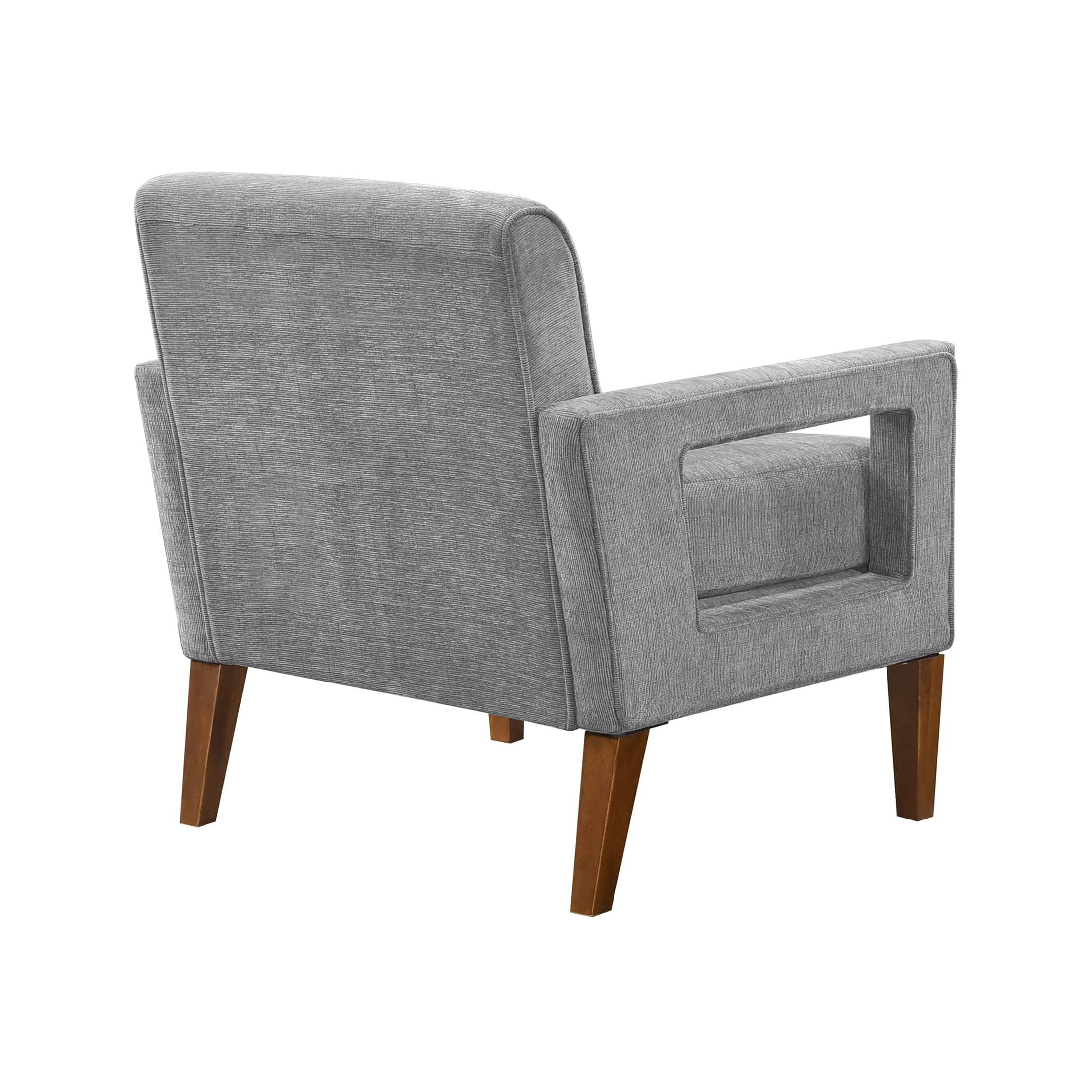 OakvillePark Vanton Chenille Accent Chair, Gray