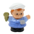 thumbnail image 6 of Replacement Part for Collectible Fisher-Price Little People Airport Parking Garage Mall Playset G8129 - Replacement Valet Parking Attendant Red Curly Hair Figure - Key and Coin Belt, 6 of 6