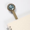 thumbnail image 3 of Christmas Book Accessories: Lace Bookmark in Antique Bronze - Book Mark for Book Lovers & Readers, 3 of 5
