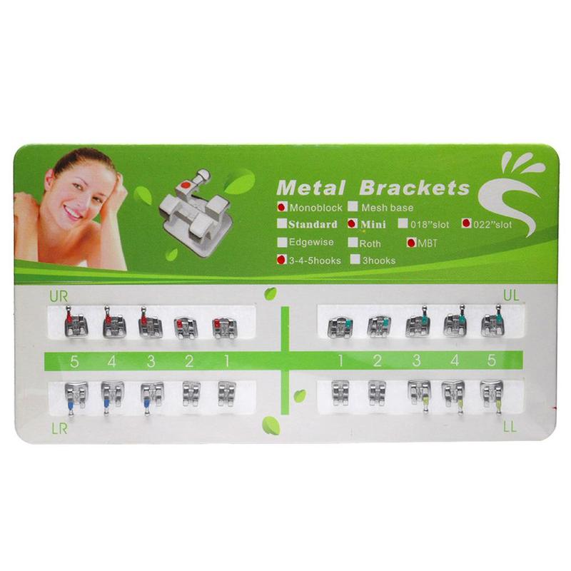 Ultrathin Mbt Bracket Roth Straight Brackets Dental Orthodontic