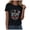 Black, variant on Women's 250th Anniversary USA T-Shirt 1776-2026 Patriotic Eagle Flag Graphic Tee – Plus Size American Independence Day Top (Black, XL)