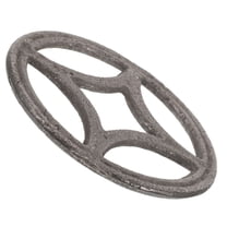 FOMIYES Iron Decorative Fence Insert 4x4in Square for Home Exterior Safety and Aesthetics 1Pcs