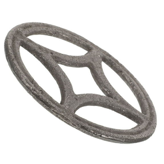 FOMIYES Iron Decorative Fence Insert 4x4in Square for Home Exterior Safety and Aesthetics 1Pcs