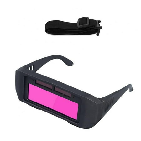 

1PC Welding Goggles Solar Energy Automatic Dimming Safety Protection Welding Glasses Mask Helmet Against UV Light And GlareWelding Glasses for Welders