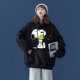 thumbnail image 3 of Sudadera con capucha del personaje de dibujos animados popular Snoopy Charlie Brown para hombres y mujeres, sudadera con capucha deportiva informal para parejas, 3 of 5