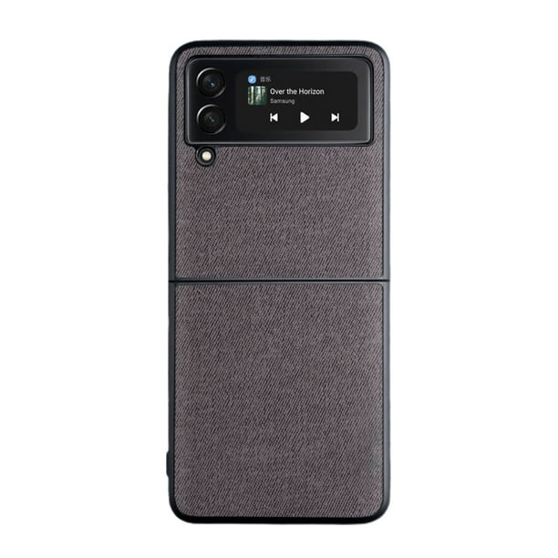 Funda Protectora De Cuero Pu Compatible Con Samsung Galaxy Z Flip 3 Anti-Huella Digital 5G Carcasa Protectora Para Teléfono Celular Advancent EL018007-03