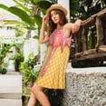 thumbnail image 2 of Disketp Ice Cream para Vestido sin Mangas para Mujeres, Vestidos de Verano para Mujeres, Casual y Holgado para la Playa, 2 of 7