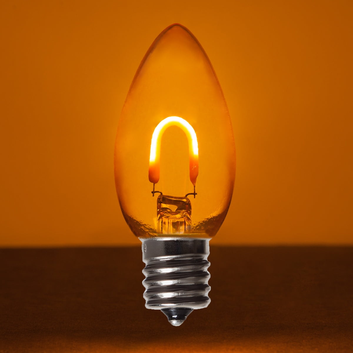 C9 Christmas Light Edison Bulbs, Vintage Christmas Lights LED, Pack of