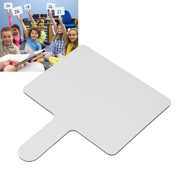 Paletas De Respuesta De Borrado En Seco, Fomenta La Participación De Los Niños Pizarra Blanca De Mano Versátil Y Práctica Práctica Para El Aula Para Estudiantes Y Profesores