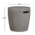 thumbnail image 5 of BBQGuys Signature Dustyview Propane Tank Cover - Shade - 355-SHD, 5 of 6