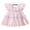 Pink, variant on Vedolay Little Girl Dress Girls Dress Sloping Shoulder Bridesmaid Wedding Princess Children's Bow Birthday Ball Party Show Evening Lavender,Green 12-18 Months