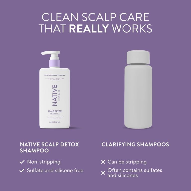 Native Scalp Detox Shampoo, Lavender Cloud & Vanilla photo 5