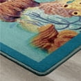 thumbnail image 5 of Milliken Guy Harvey Area Rug SPONGE GARDEN Sponge Garden Blue Modern, 7' x 10', 5 of 5