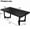 Black, variant on Solid Wood Round Dining Table for 6/8 Person, 59" Large Kitchen Table Dinner Table for Kitchen, Dining Room