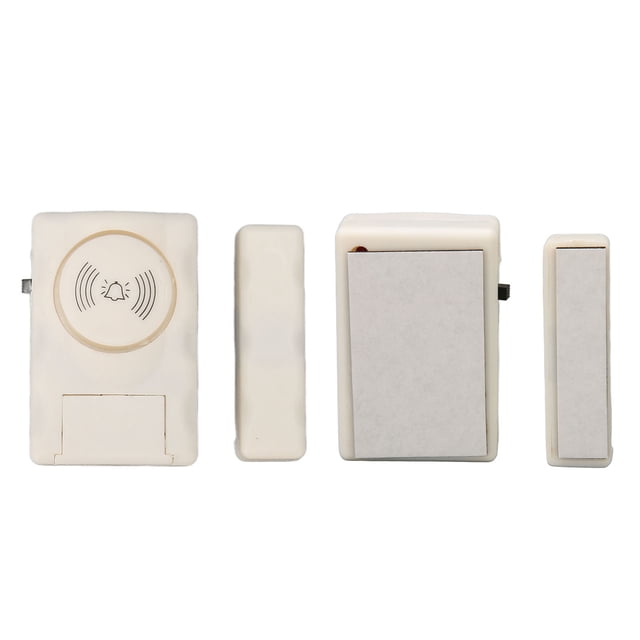Alarma De Puerta Con Sensor Magnético, Alarma De Entrada De Ventana Y Puerta De Fácil Montaje, Alarma Segura De 105 DB Para El Hogar