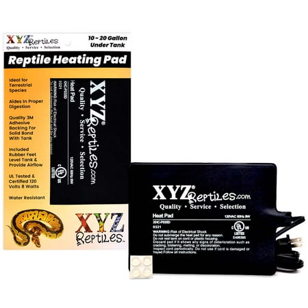 Reptile Heating Pad Under Tank Heater