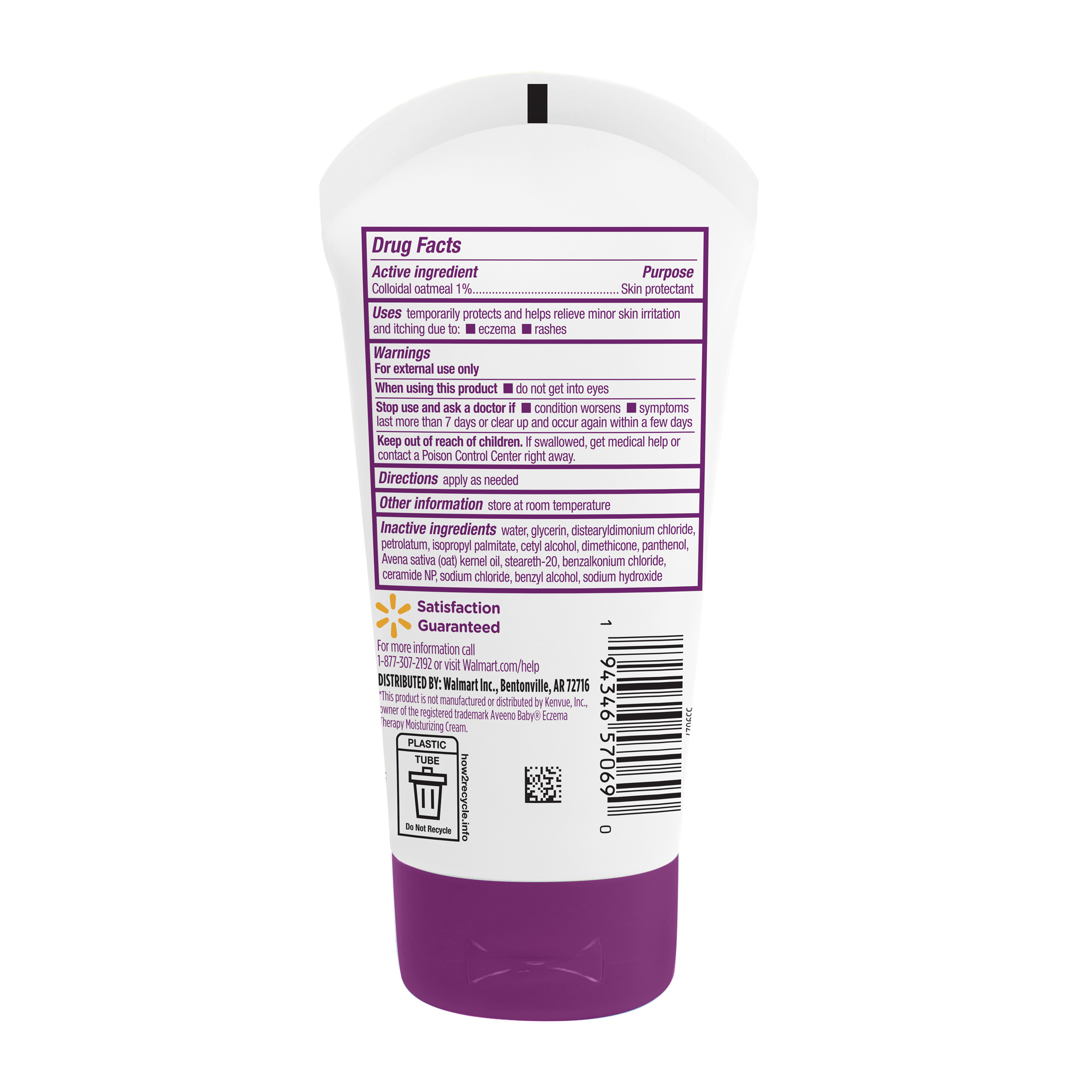 Crema terapéutica para eczema con avena coloidal Parent's Choice, 5 oz 2