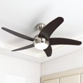 thumbnail image 4 of Westinghouse Bendan 52" Indoor Ceiling Fan with Dimmable LED Light Fixture - Satin Chrome, 4 of 6