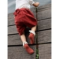 thumbnail image 3 of xiaxaixu Toddler Ribbed Sock Pair, Lacing Hem Elastic Cuff Middle Stockings, 3 of 6