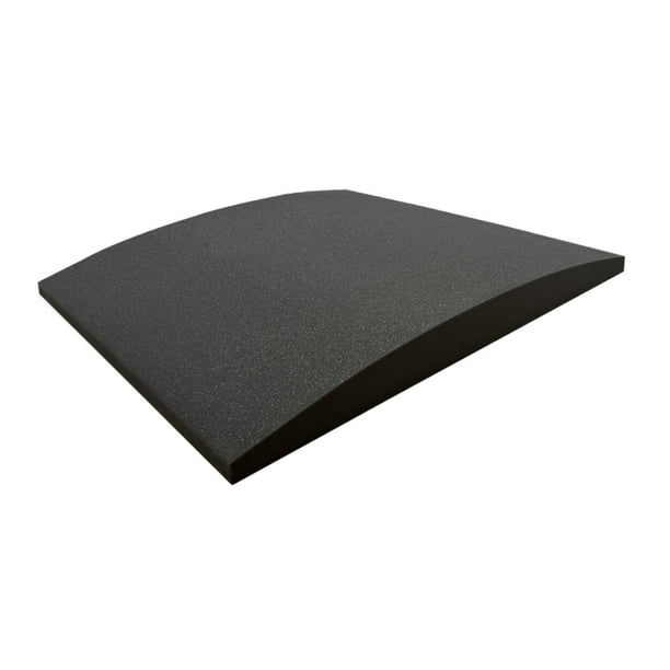 Cojín de sofá antideslizante para asiento de muebles, cojín curvo para sofá Negro