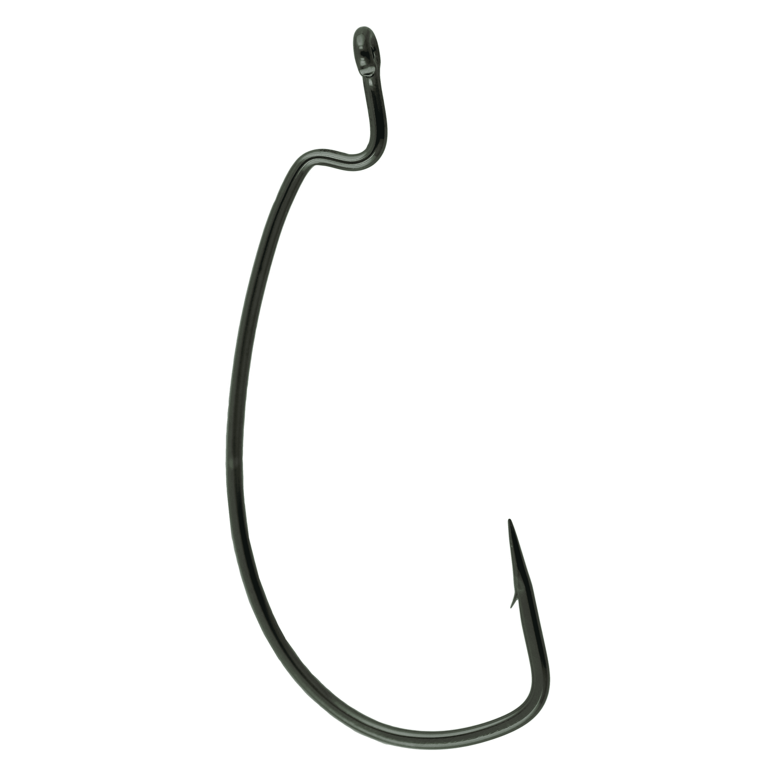 Gamakatsu Black EWG Offset Worm Hook