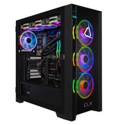 CLX SET TGMSETRXA5300BM Gaming Desktop Computer, AMD Ryzen 7 7800X3D, 32 GB, 2 TB SSD, Mid-tower, Black