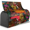 thumbnail image 3 of Christmas Red Birds Mailbox Covers, Winter Magnetic Post Box Cover Wraps Standard Size 21x18 in for Garden Yard Decor, 3 of 7