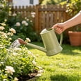thumbnail image 6 of ZhangC Gallon Plant Watering Can, 9.3 Inch Long Spout Watering Pot with Removable Nozzle, Lightweight Plastic Flower Waterer for Indoor Houseplants, Office and Garden, Army Green, 6 of 6