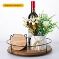 thumbnail image 2 of Acacia Wood Coasters Square for Drinks Tabletop Protection with Holder Set of 6, Wooden Coasters for Coffee Table Dining Table Desk Rustic Coasters for Home Office Christmas Decor 4 Inch …, 2 of 9