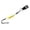 Yellow, variant on VMWMSSR Coiled Surfboard Leash, Anti-Snap Safety Ankle Surf Leash Strap, Wear Resistant Surfboard Foot Rope For Stand Up Paddle Board Ocean Beach Surfing(Black-51.18")