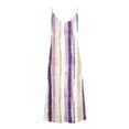 thumbnail image 5 of Erwazi Women's Summer Floral Print Maxi Dresses Sleeveless Spaghetti Strap V Neck Casual Dress, 5 of 5