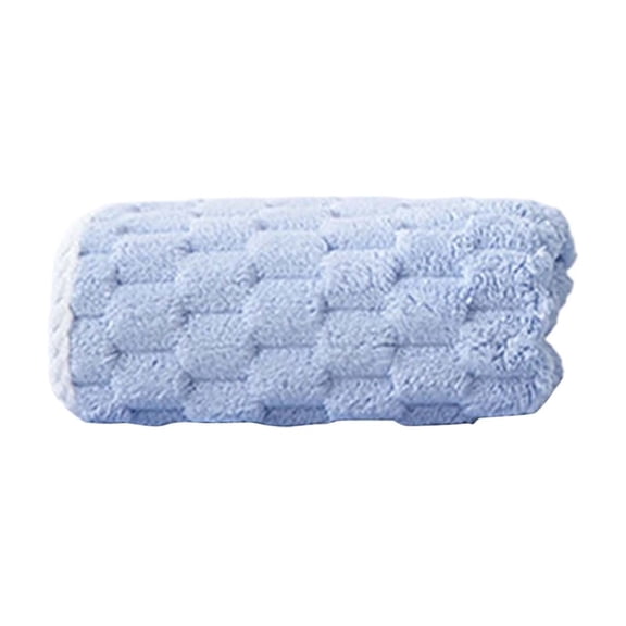 13.78x29.53 Inches Face Towel, Soft and Breathable Coral Fleece Towel, Skin-Friendly and Lightweight, Absorbent Towels for Bathroom, Shower