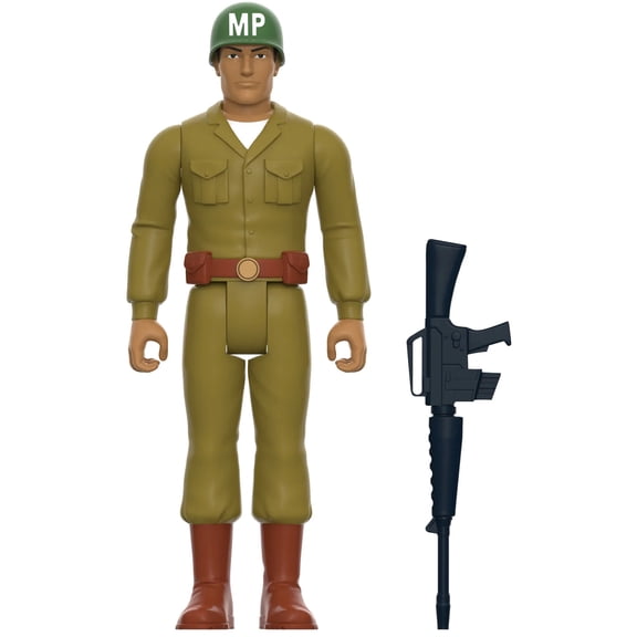 Super7 - G.I. Joe ReAction Figures Wave 5 - G.I. Joe Mp Clean Shaven (Brown), Super7, Gifts