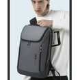 thumbnail image 3 of BANGE Men's Waterproof Oxford Fabric 15.6" Laptop Backpack, Gray, 3 of 9
